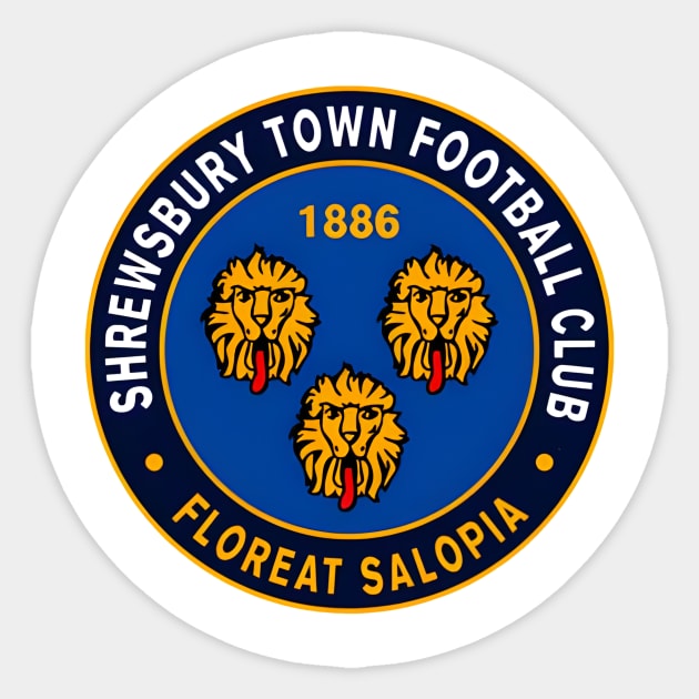 The Shrewsbury Town Club Sticker by nistymilania